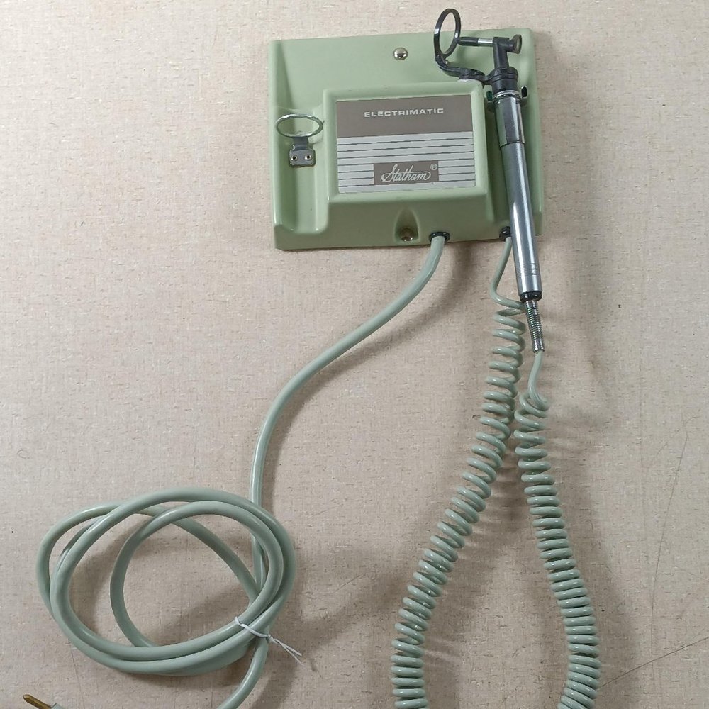 Electrimatic--SeaFoam Green--Groovy Mid Century Medical Home Decor Art Piece